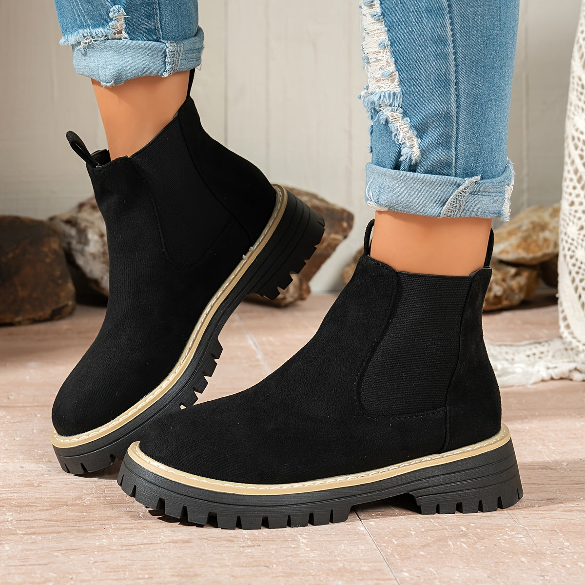 Comfy Chelsea Ankle Boots
