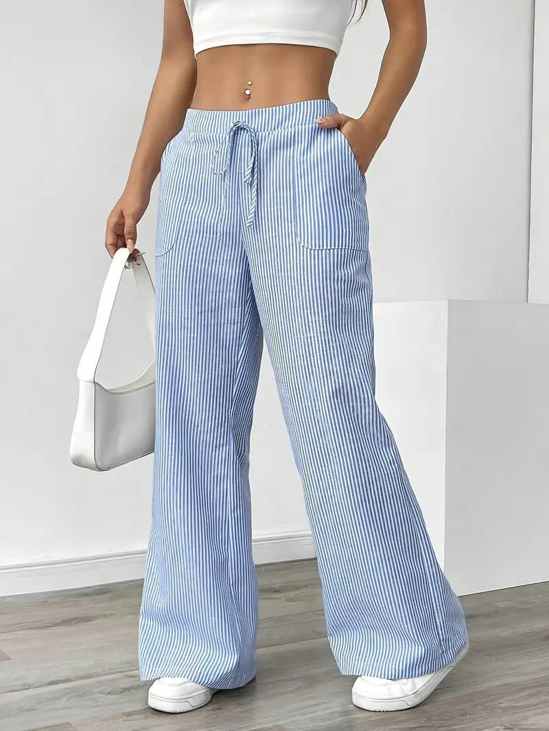 Elise Relaxed Stripe Pants