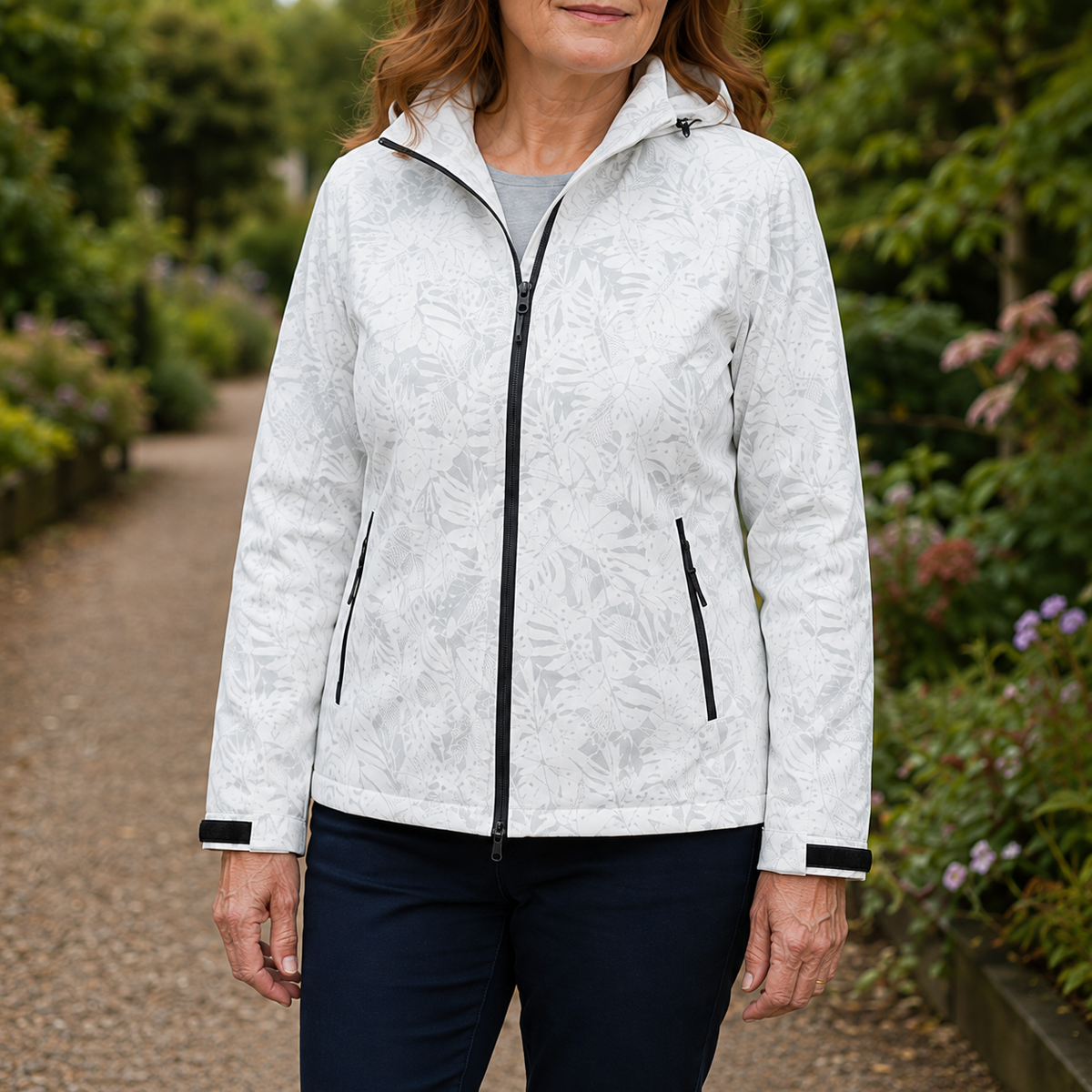 Hooded Windbreaker Jacket
