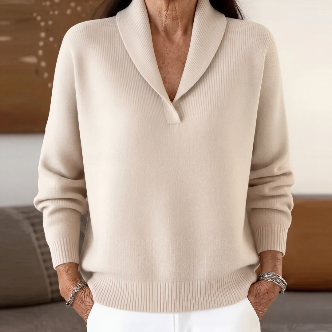 Clarissa | Comfy V-Neck Jumper