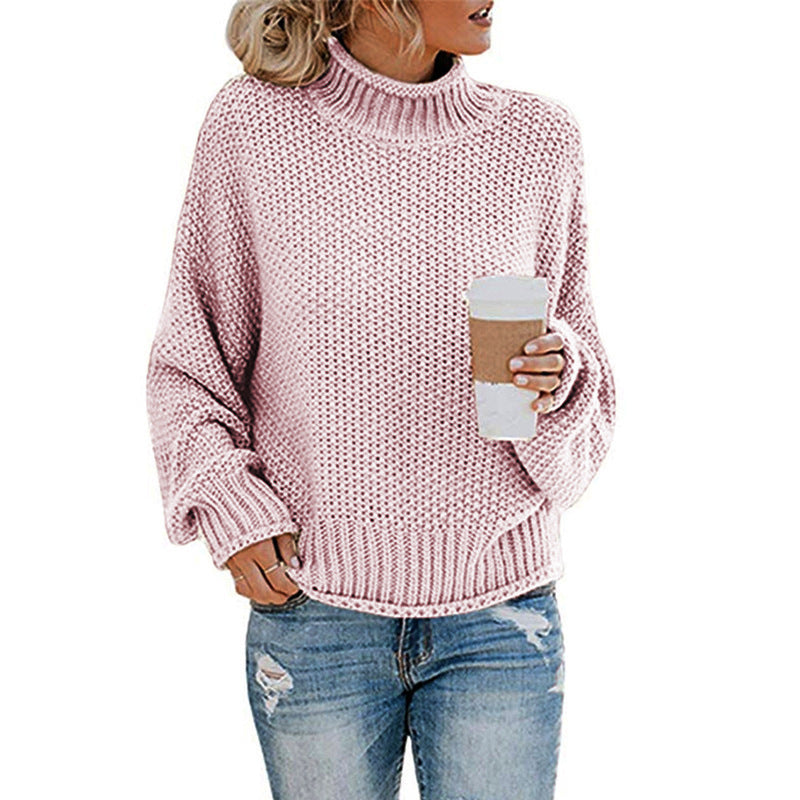 Sarah | Comfy Turtleneck Knitted Long Sleeve