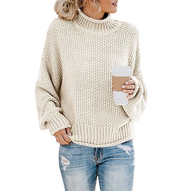 Sarah | Comfy Turtleneck Knitted Long Sleeve