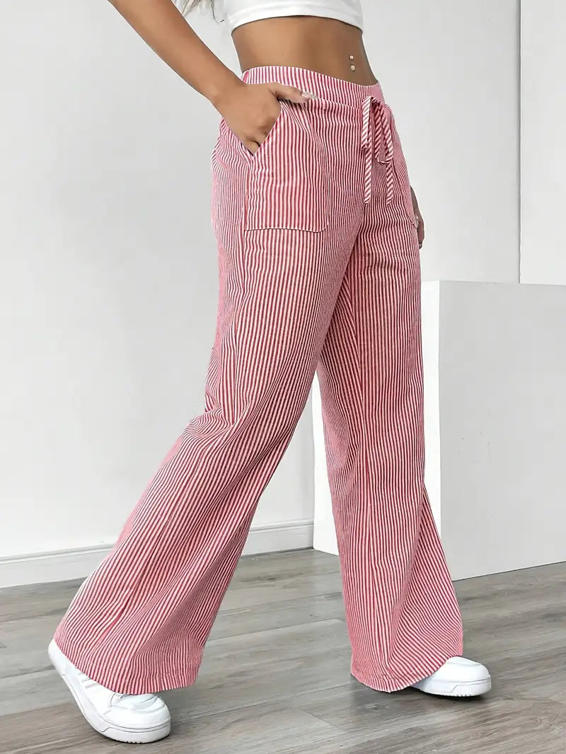 Elise Relaxed Stripe Pants