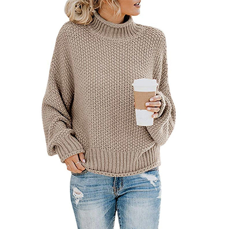 Sarah | Comfy Turtleneck Knitted Long Sleeve