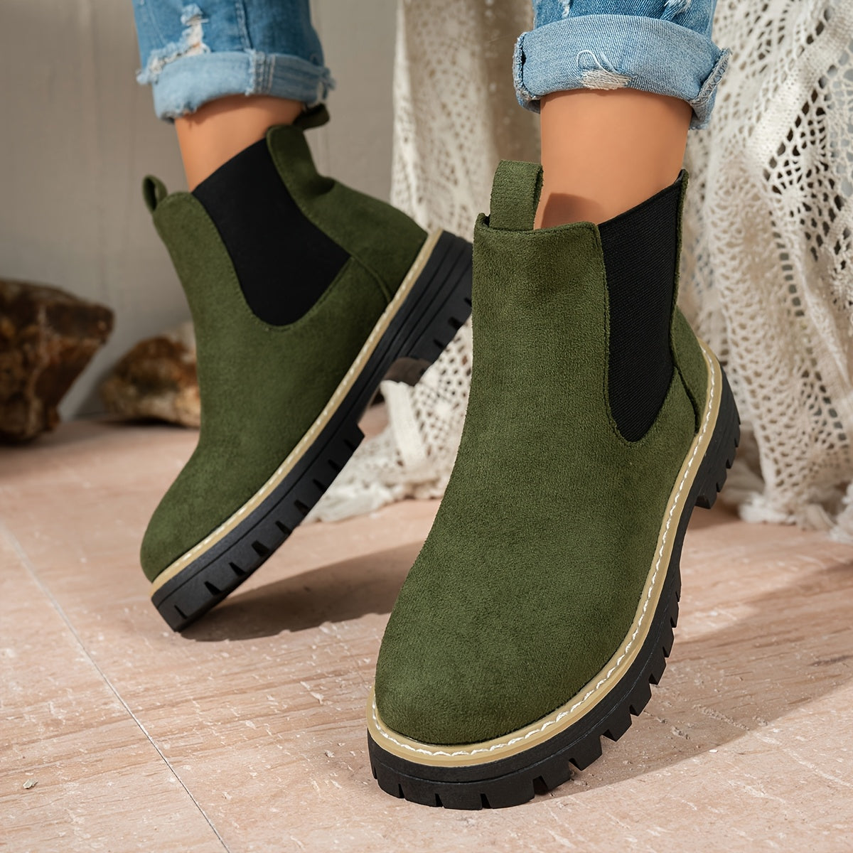 Comfy Chelsea Ankle Boots