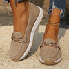 Chloe - Comfy Flat Buckle Loafers