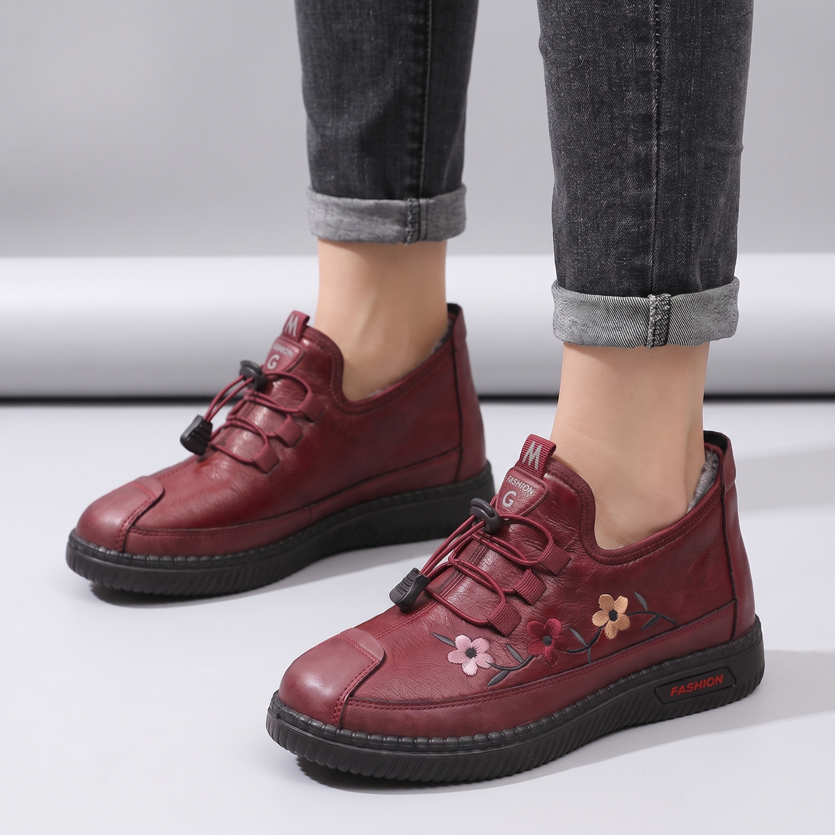 Marie Cosy Moccasin Shoes