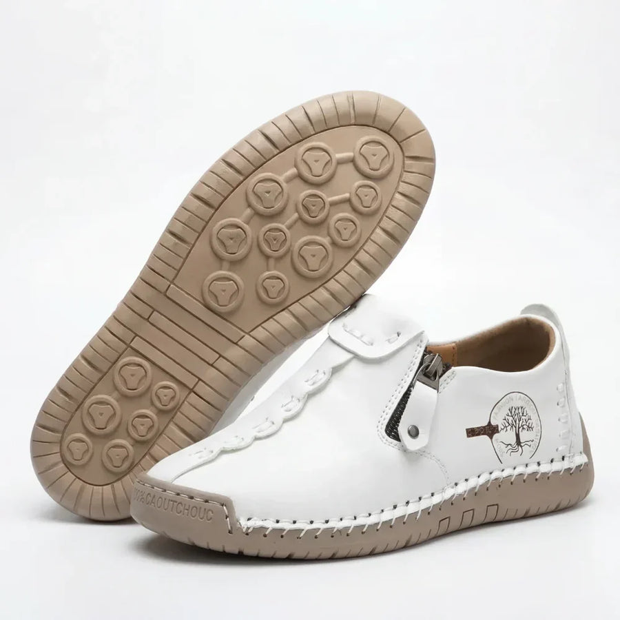 Vera - Hand-Stitched Slip-On Comfort Loafers