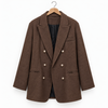 Lisa | Double-Breasted Tweed Blazer