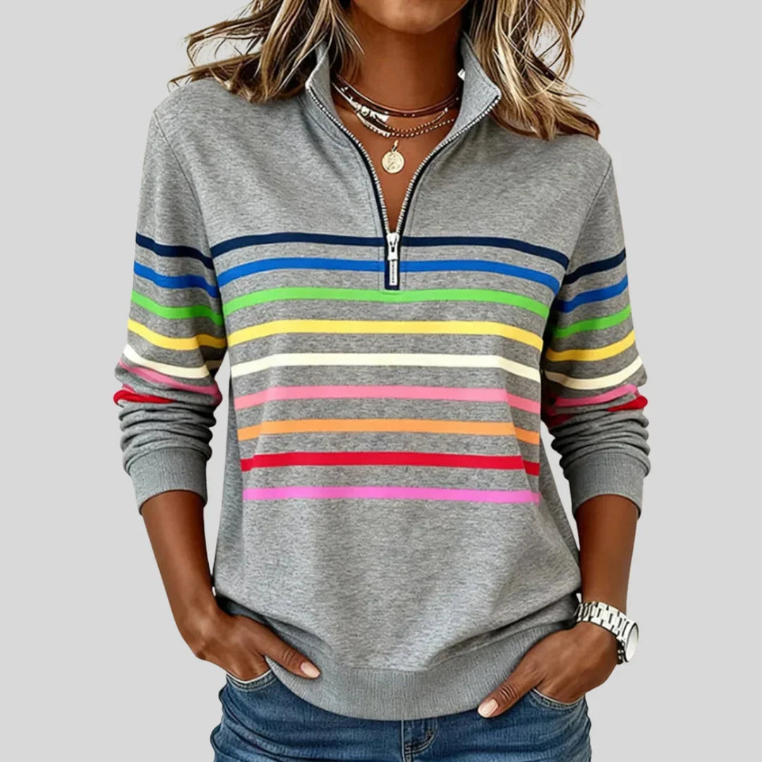 Celine | Striped Sweatshirt