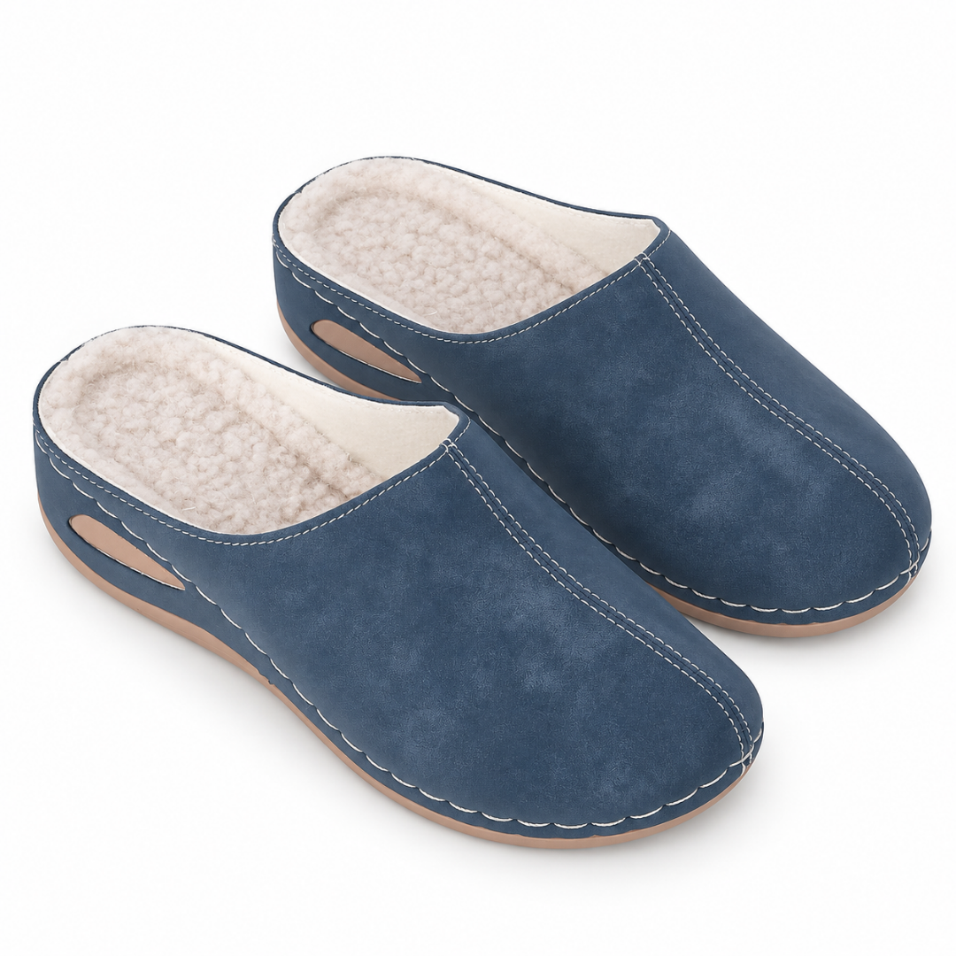 Freya | Warm Faux-Fur Lined Slippers