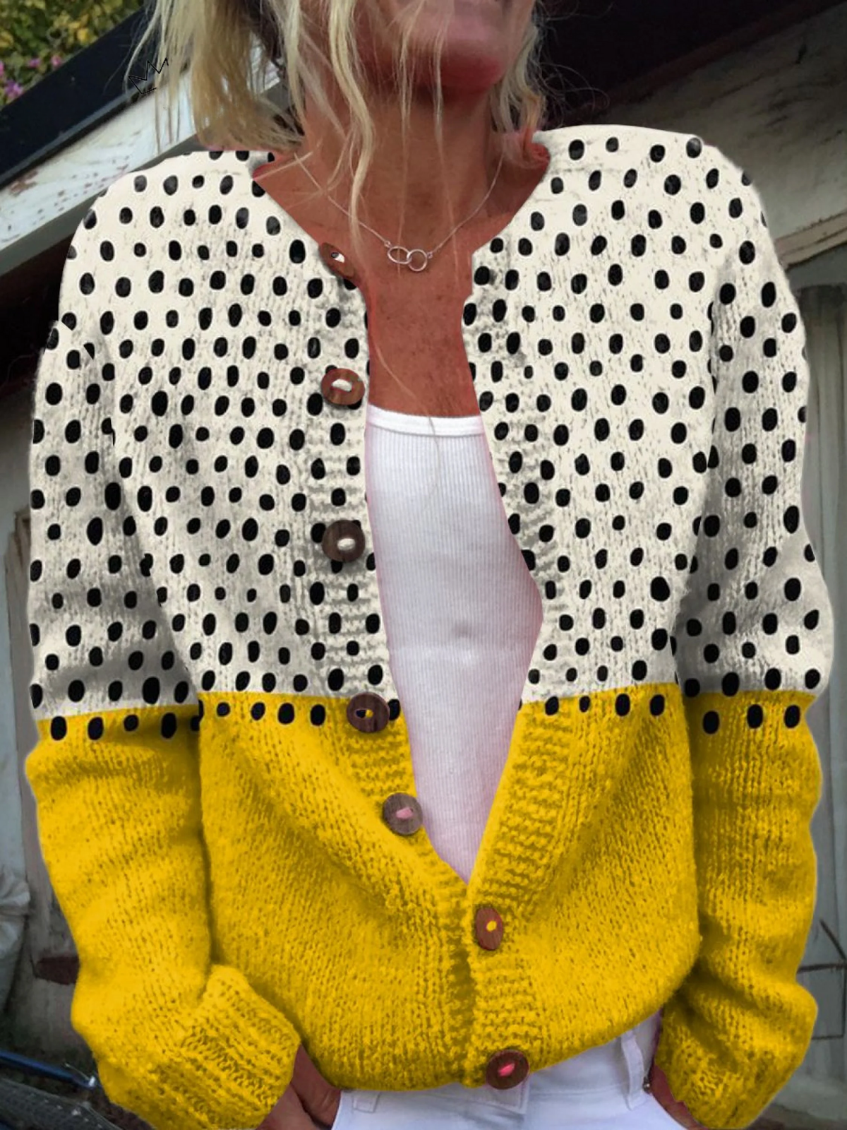 Junella | Vintage Knit Cardigan Sweater