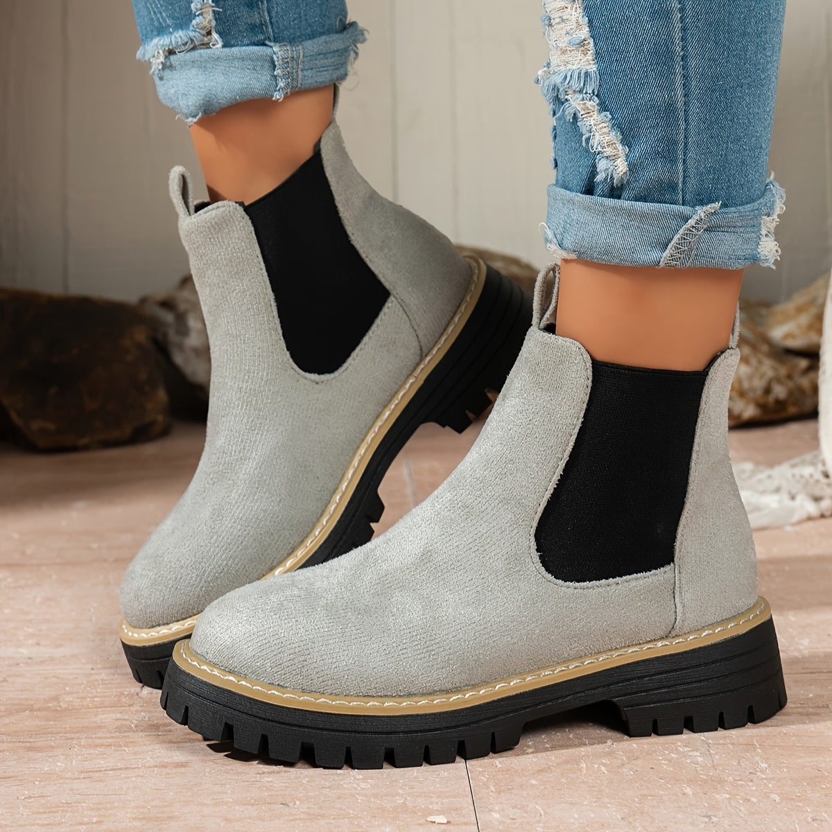 Comfy Chelsea Ankle Boots