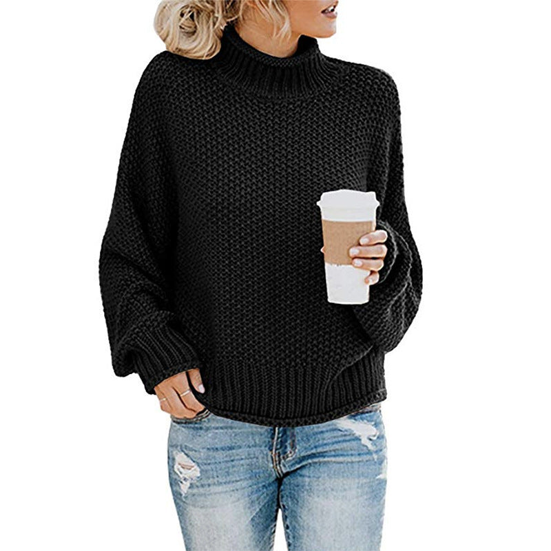 Sarah | Comfy Turtleneck Knitted Long Sleeve
