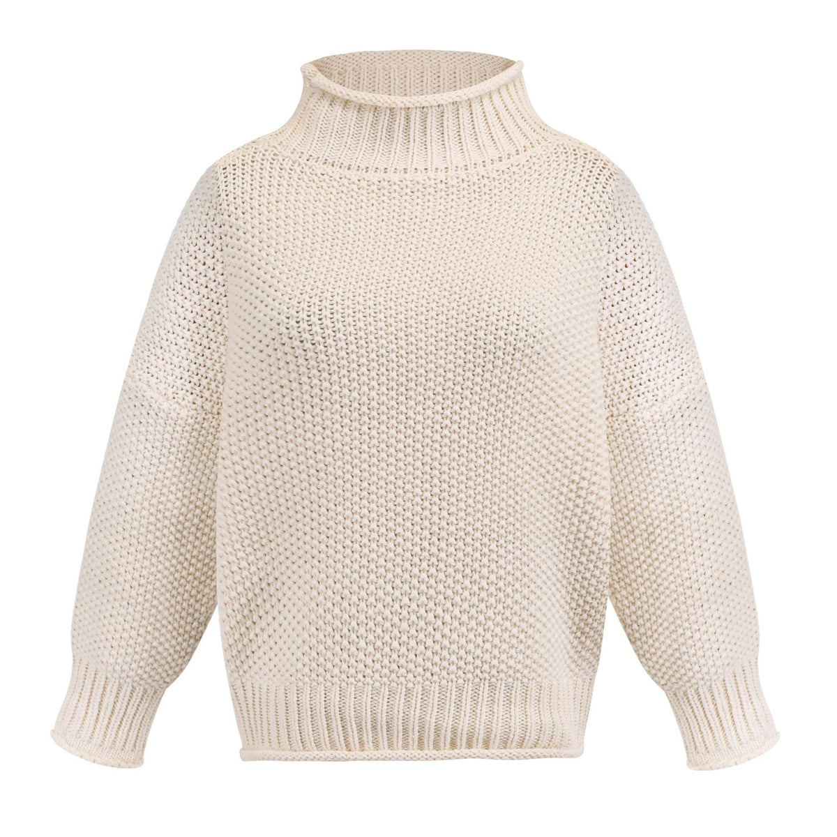 Sarah | Comfy Turtleneck Knitted Long Sleeve
