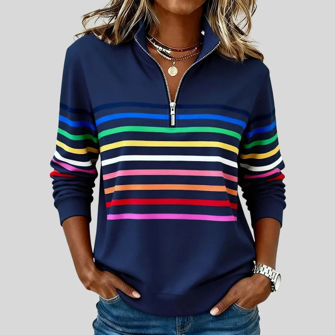 Celine | Striped Sweatshirt