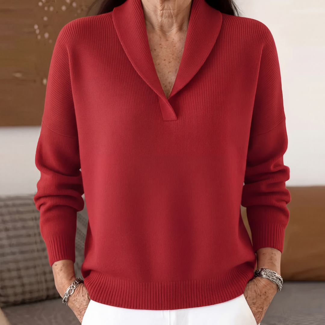 Clarissa | Comfy V-Neck Jumper