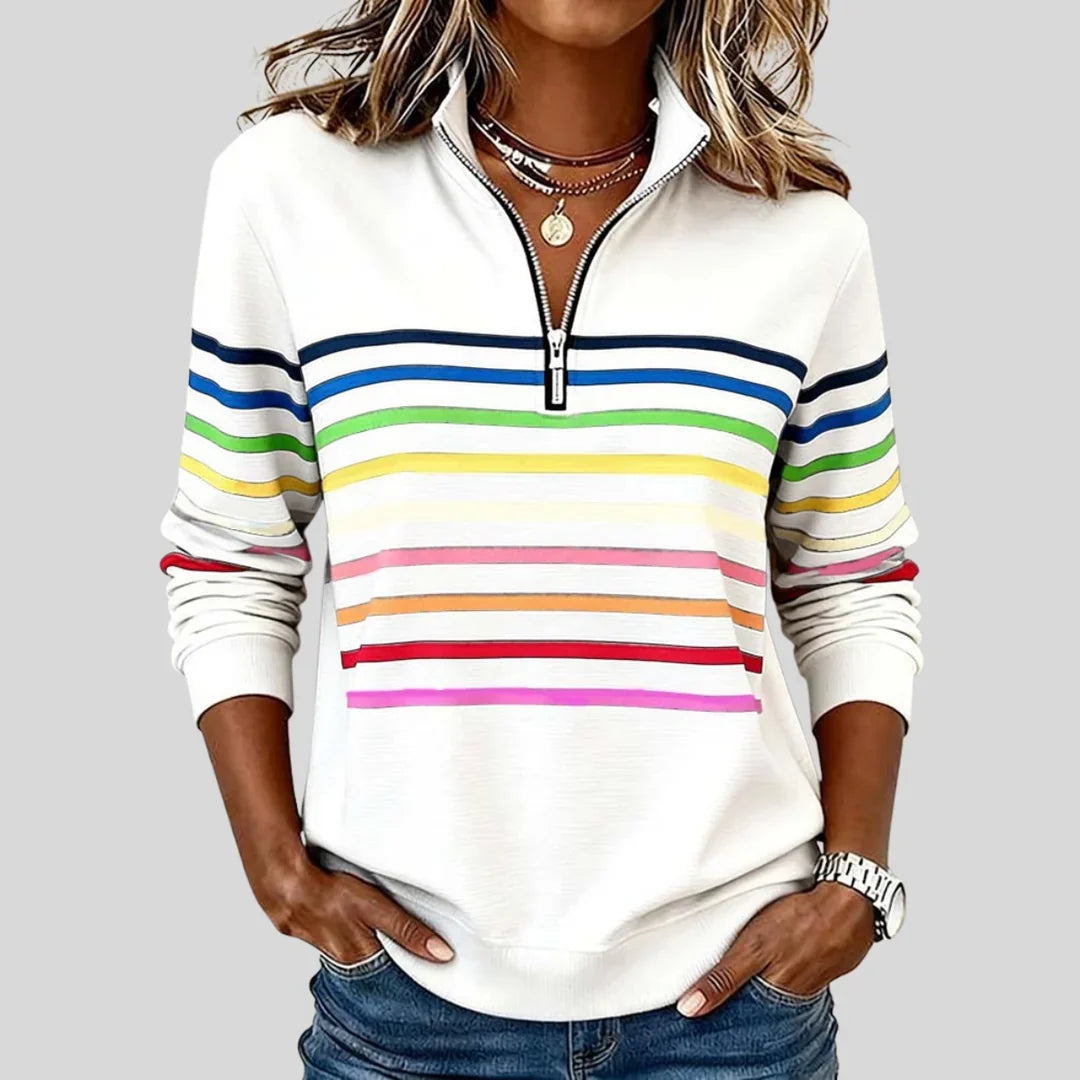 Celine | Striped Sweatshirt