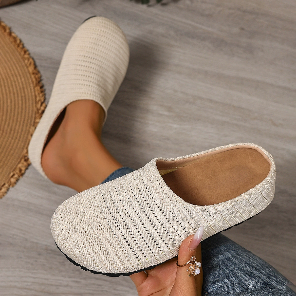 Brianna Walking Mule Flats
