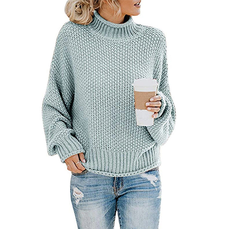 Sarah | Comfy Turtleneck Knitted Long Sleeve