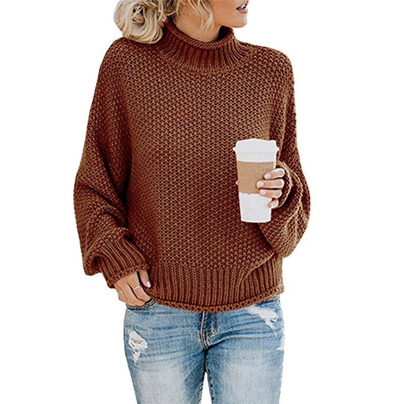 Sarah | Comfy Turtleneck Knitted Long Sleeve