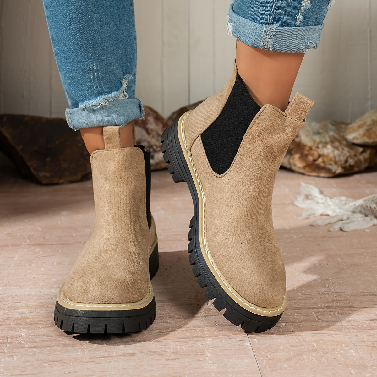 Comfy Chelsea Ankle Boots