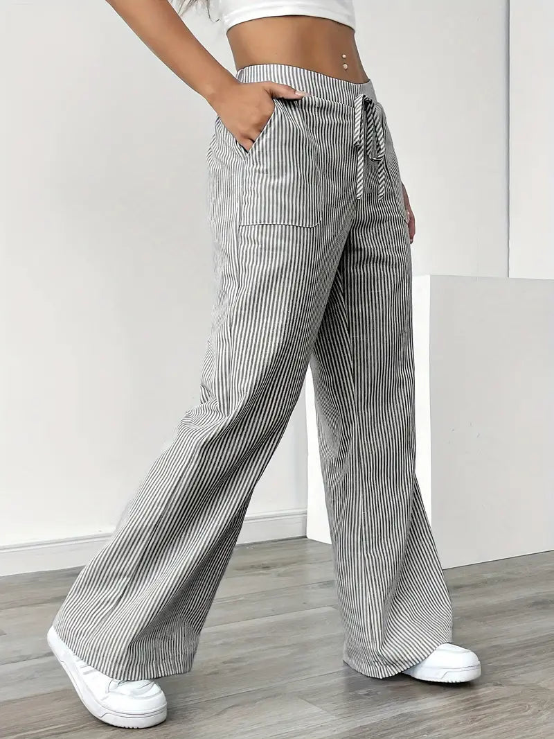 Elise Relaxed Stripe Pants