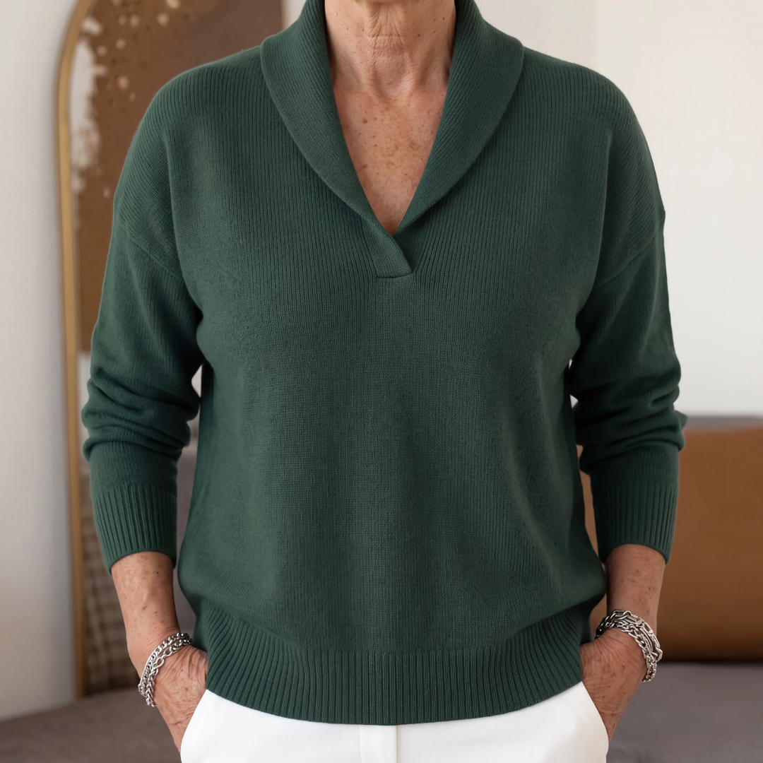 Clarissa | Comfy V-Neck Jumper