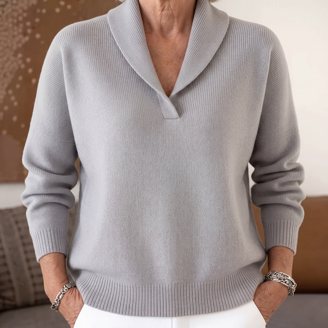 Clarissa | Comfy V-Neck Jumper