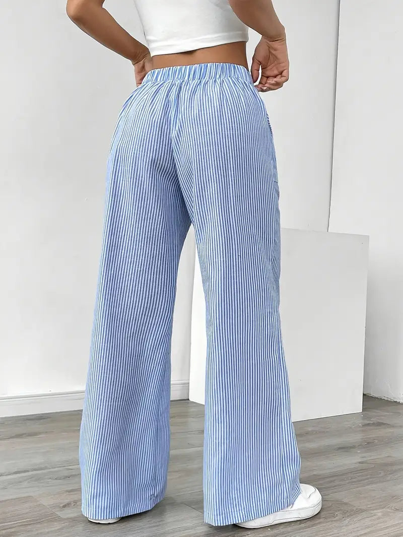 Elise Relaxed Stripe Pants