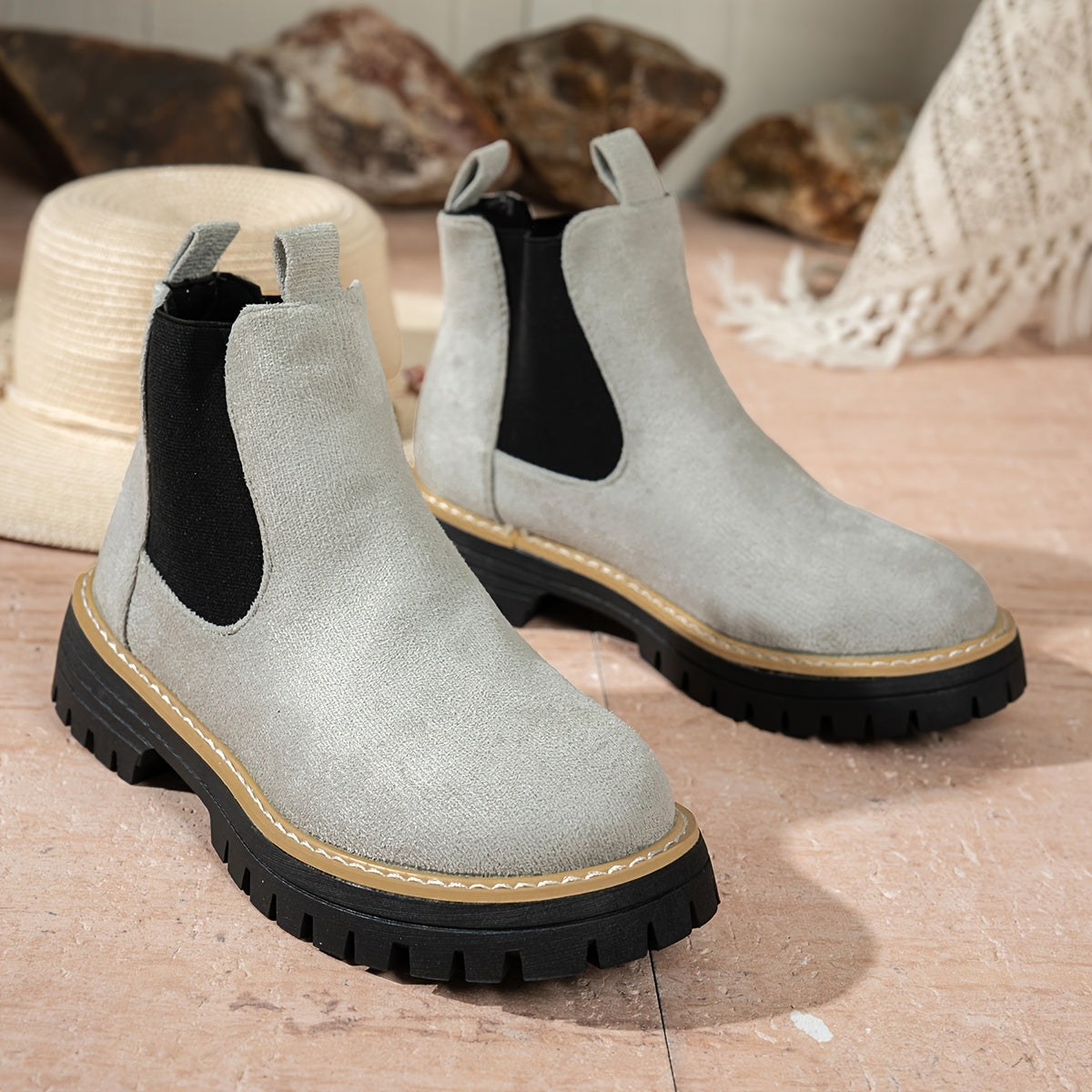 Comfy Chelsea Ankle Boots