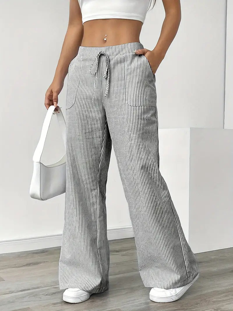 Elise Relaxed Stripe Pants