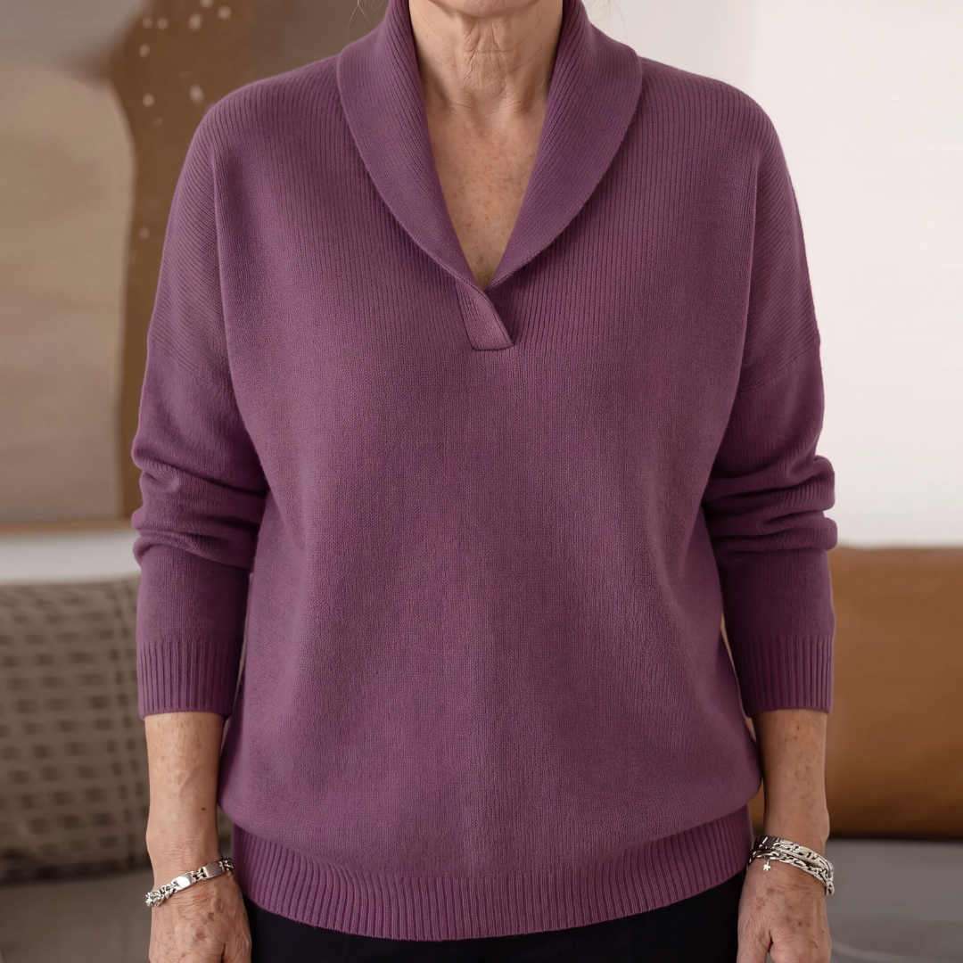 Clarissa | Comfy V-Neck Jumper