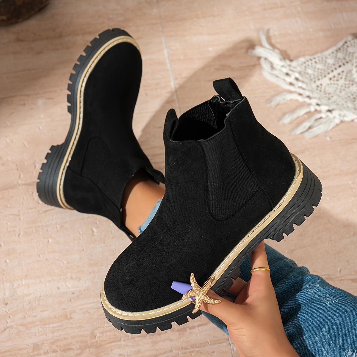 Comfy Chelsea Ankle Boots