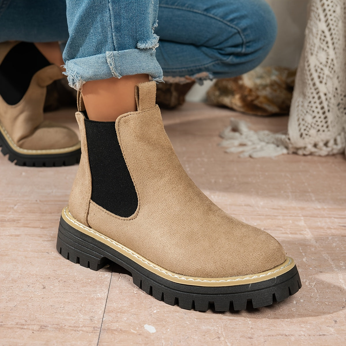 Comfy Chelsea Ankle Boots