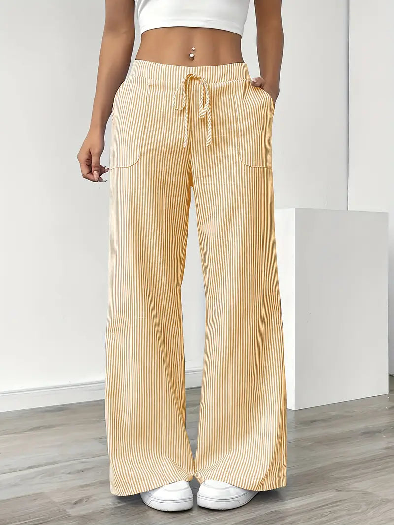 Elise Relaxed Stripe Pants