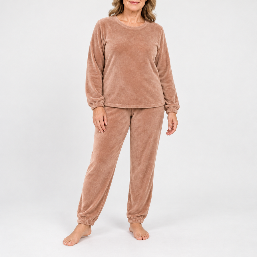 Rosalind | Fleece Pyjama Set