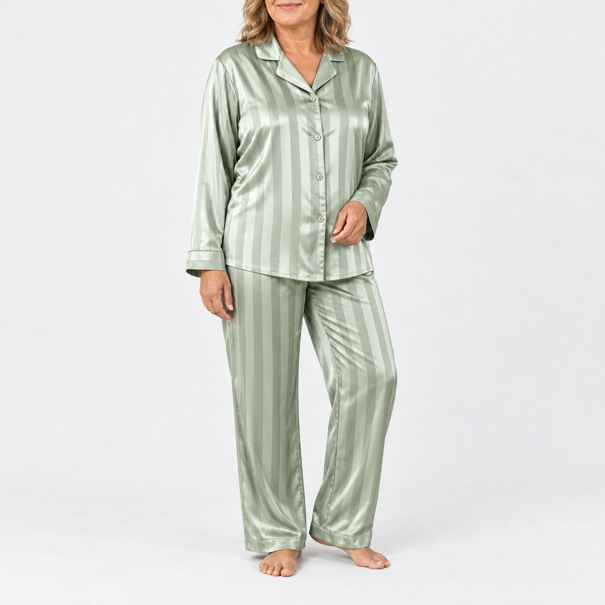 Noelle | Satin Pyjama Set