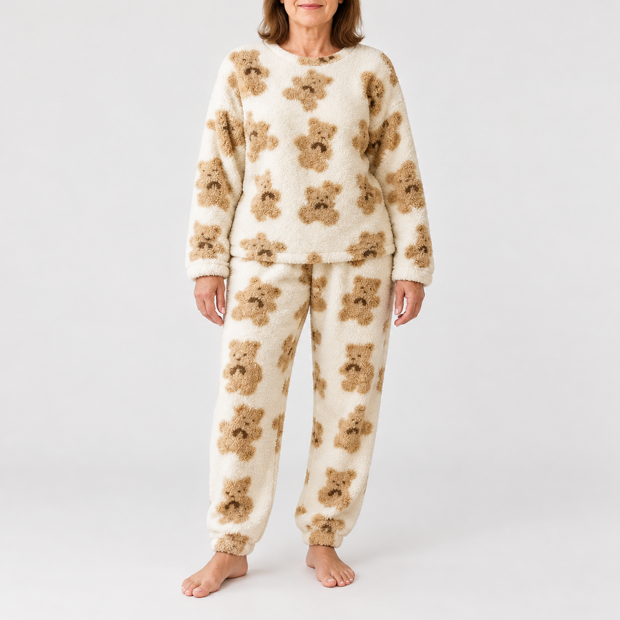 Clementine | Fleece Pyjama Set