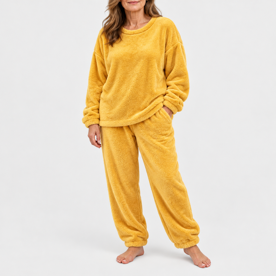 Wilhelmina | Plush Fleece Loungewear Set