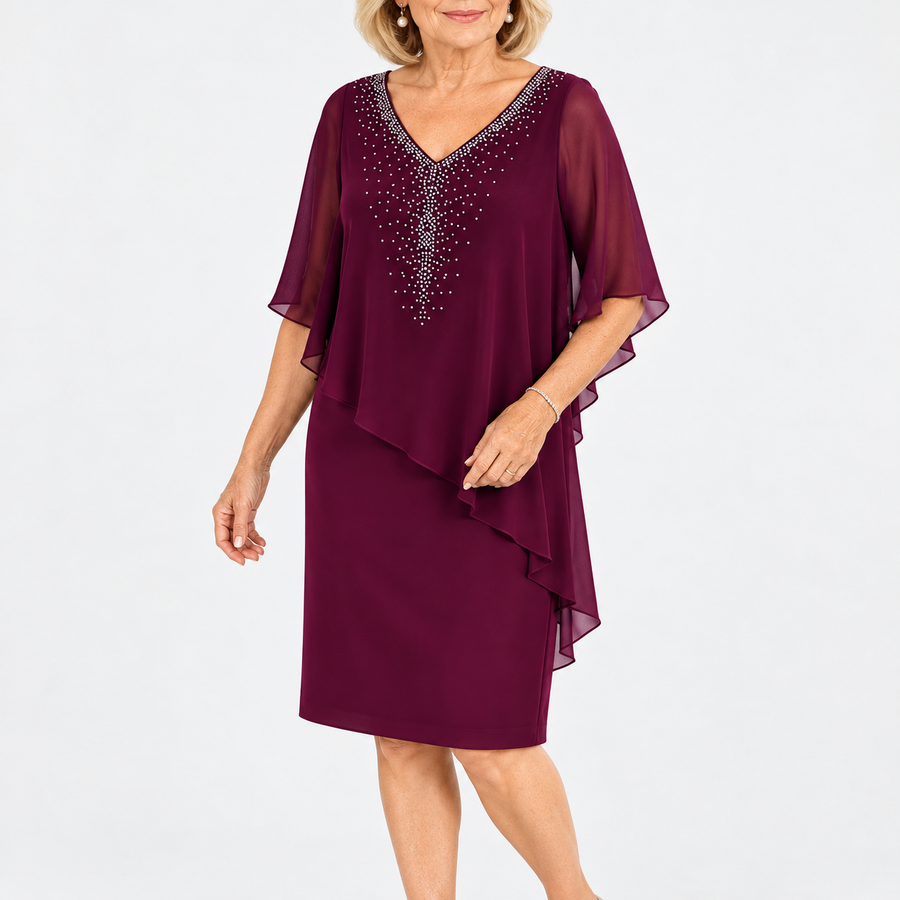 Joise | Elegant Draped Dress