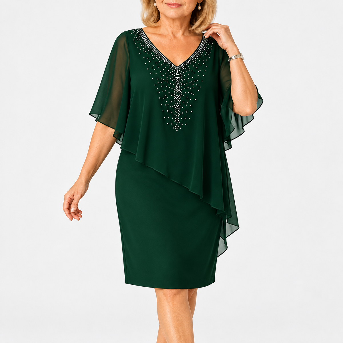 Joise | Elegant Draped Dress
