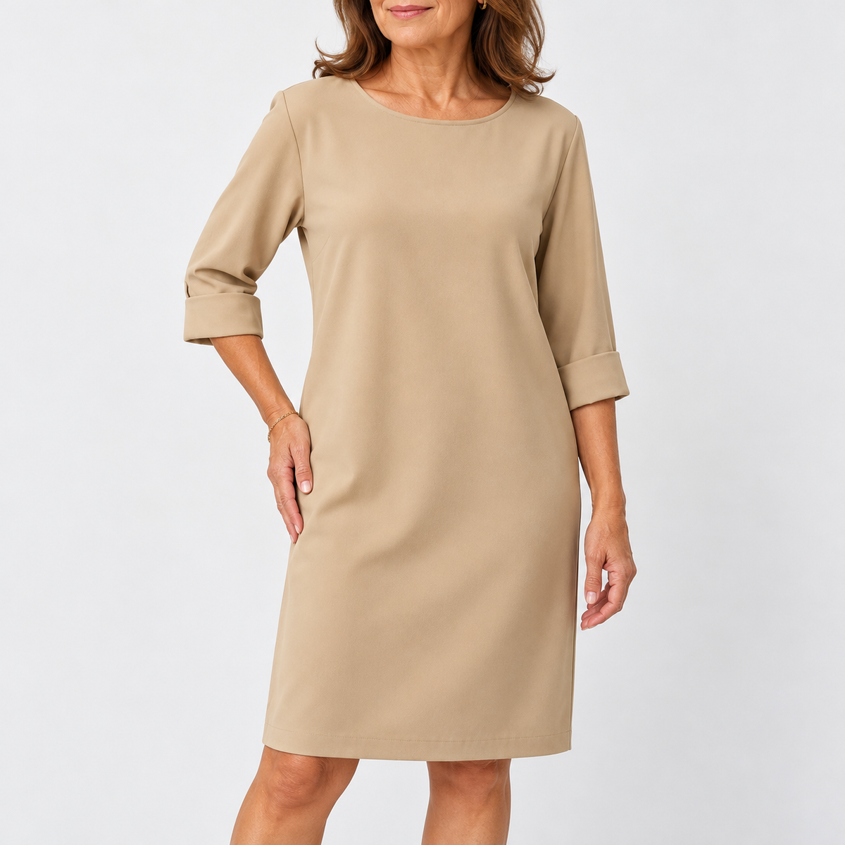 Marina | Tummy-Concealing Midi Dress