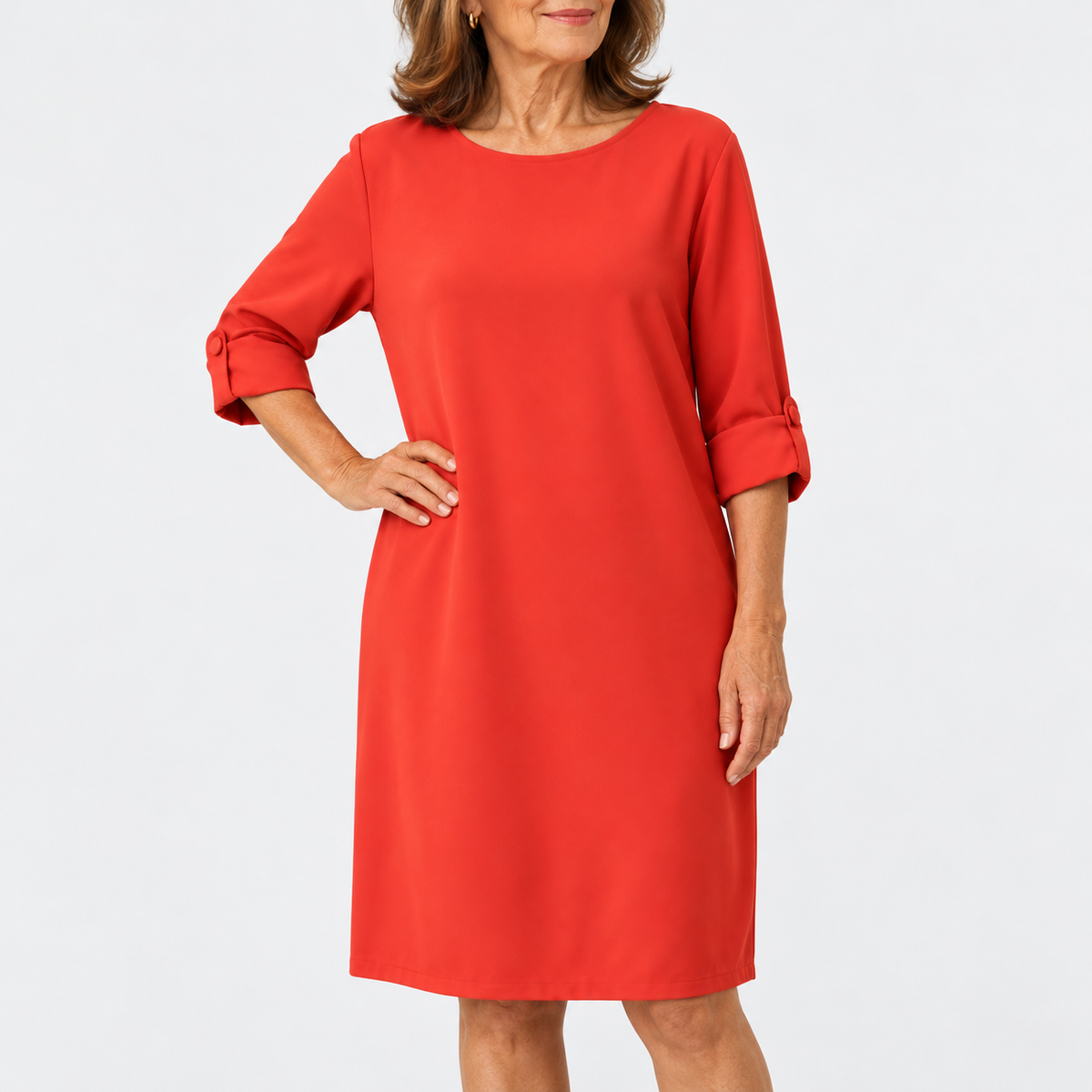 Marina | Tummy-Concealing Midi Dress