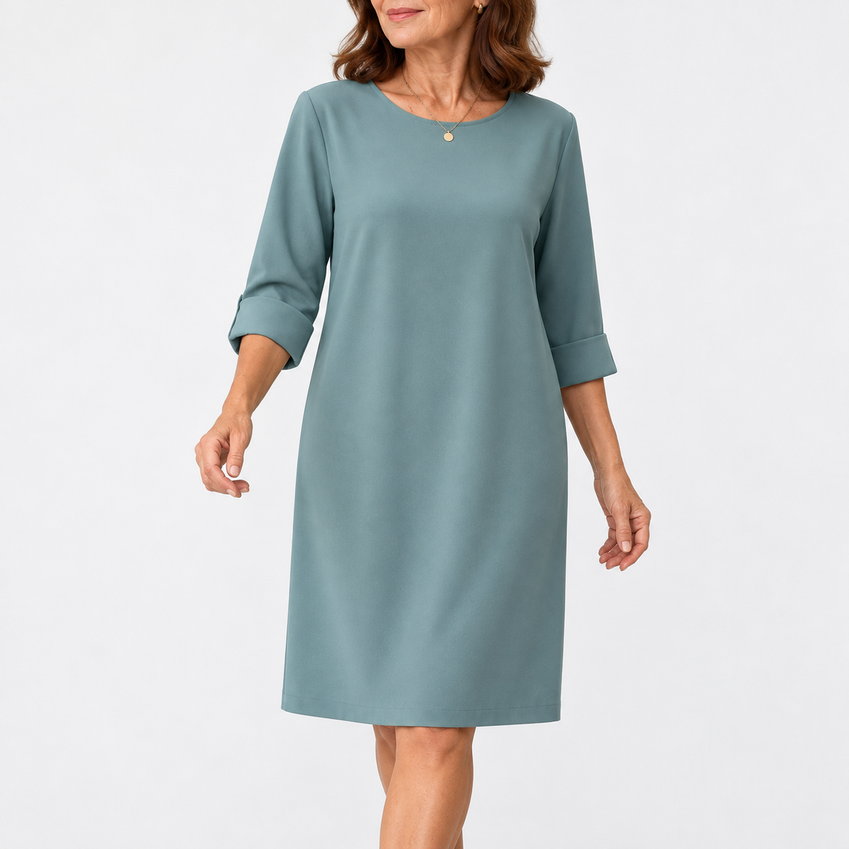 Marina | Tummy-Concealing Midi Dress