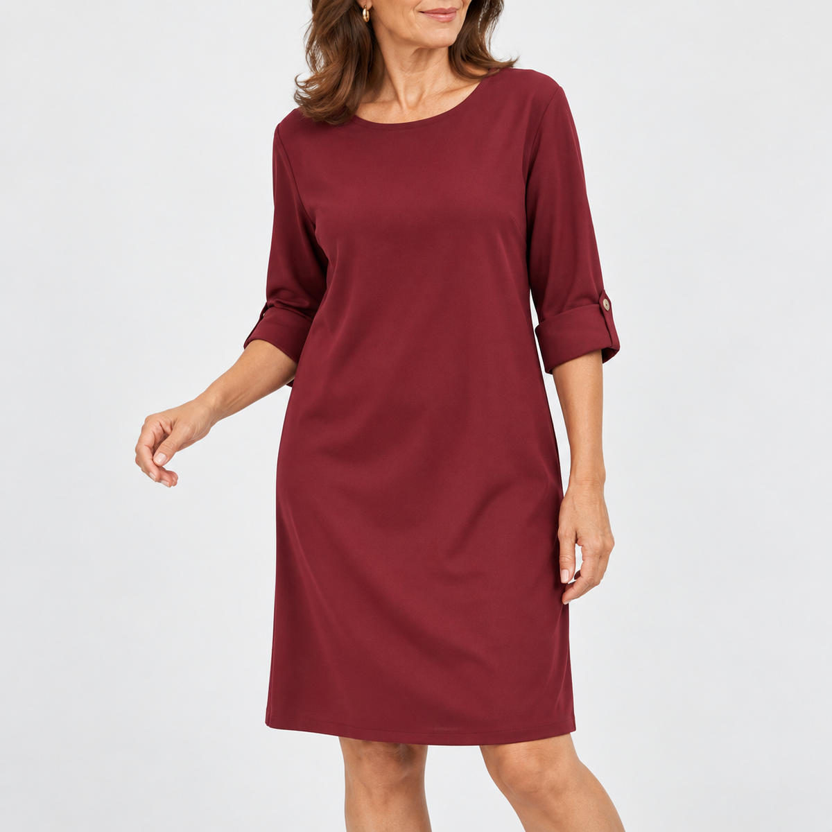 Marina | Tummy-Concealing Midi Dress