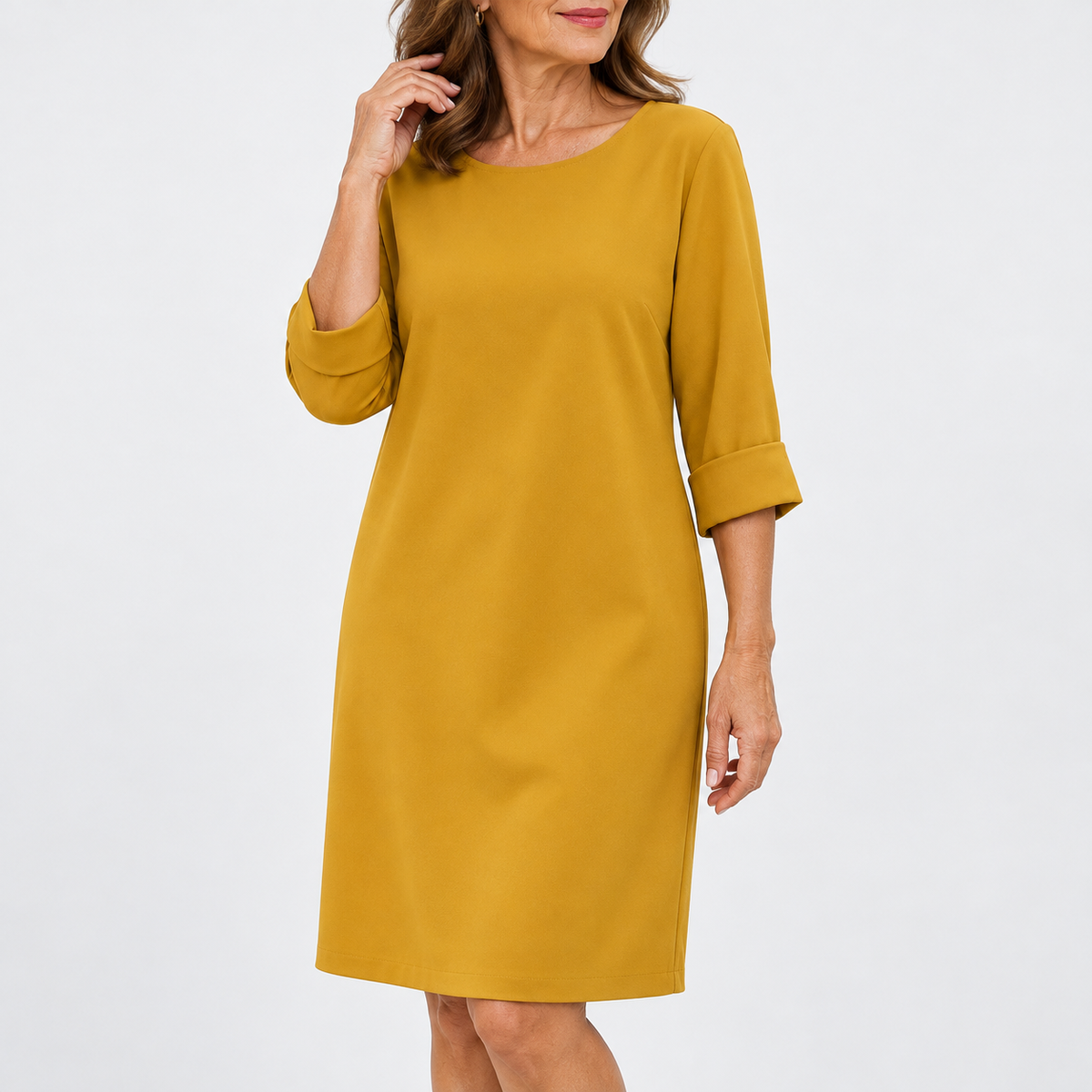 Marina | Tummy-Concealing Midi Dress