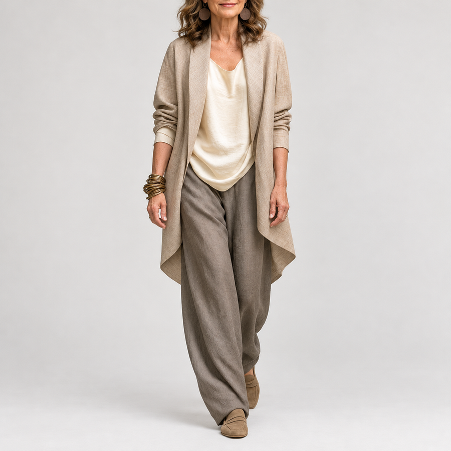 Vivienne | Layered Wide-Leg Set