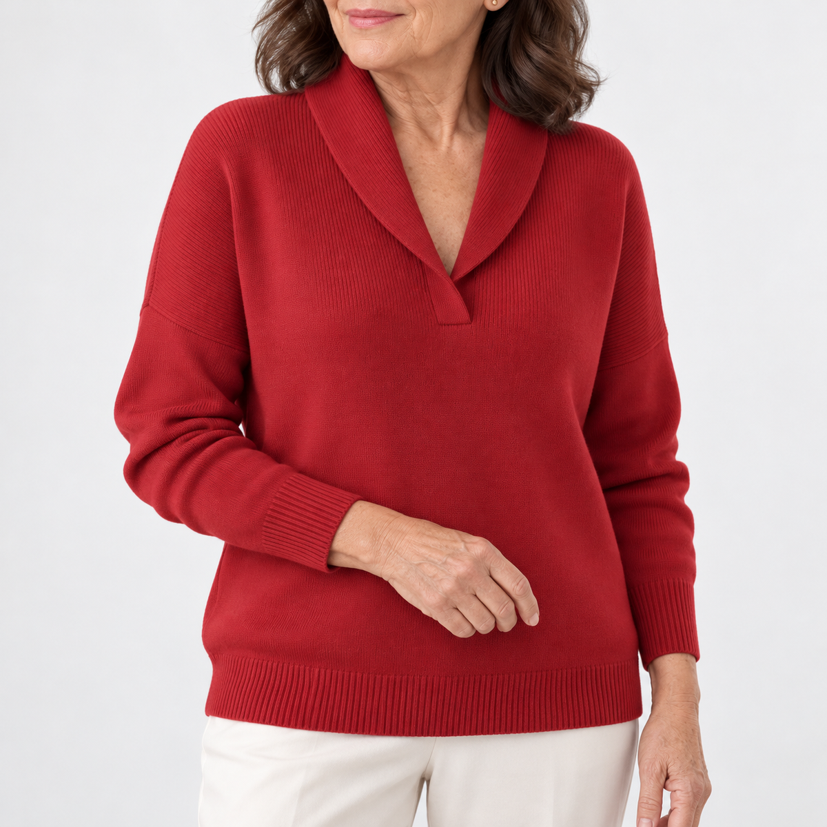 Clarissa | Comfy V-Neck Jumper