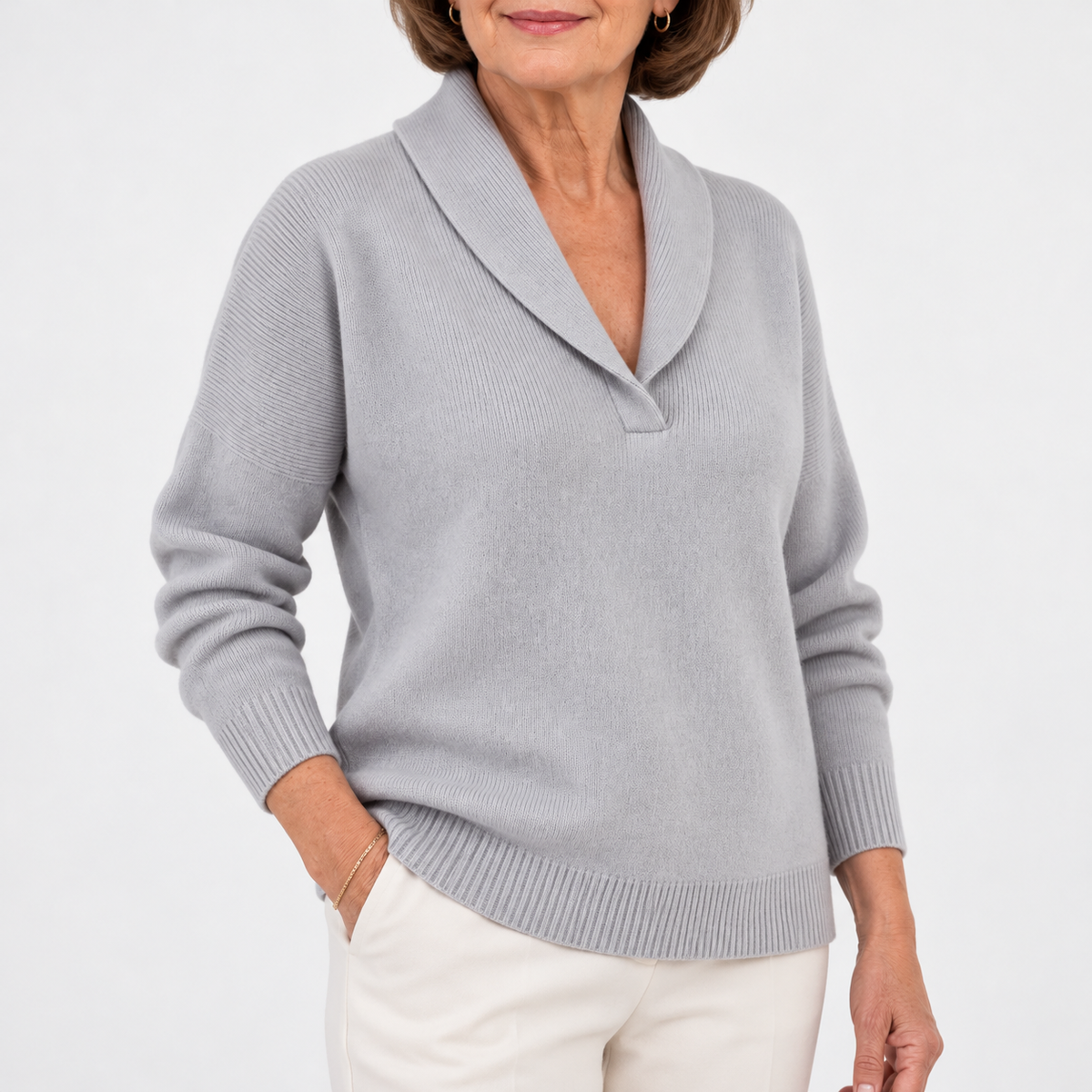 Clarissa | Comfy V-Neck Jumper